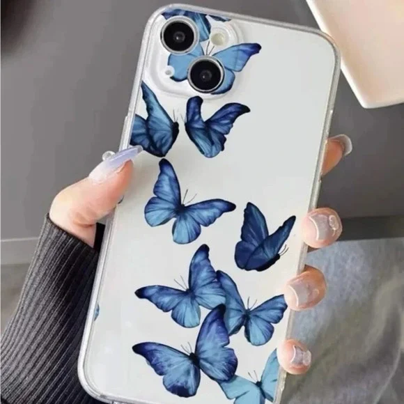 ⚠️Clearance🦋iPhone 14/Pro/Pro Max/Plus Butterfly iPhone Case - Picture 4 of 4